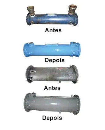 Substituição do casco Substituição do casco